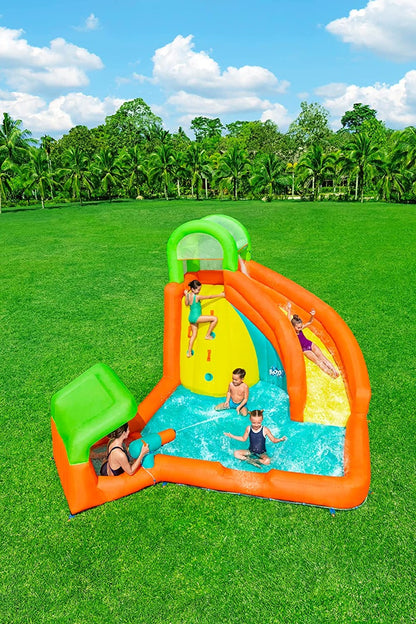 مركز ألعاب مائية من بيست واي مع زحليقة كانوبي كوف - 426*369*173 سم - رقم: 53436