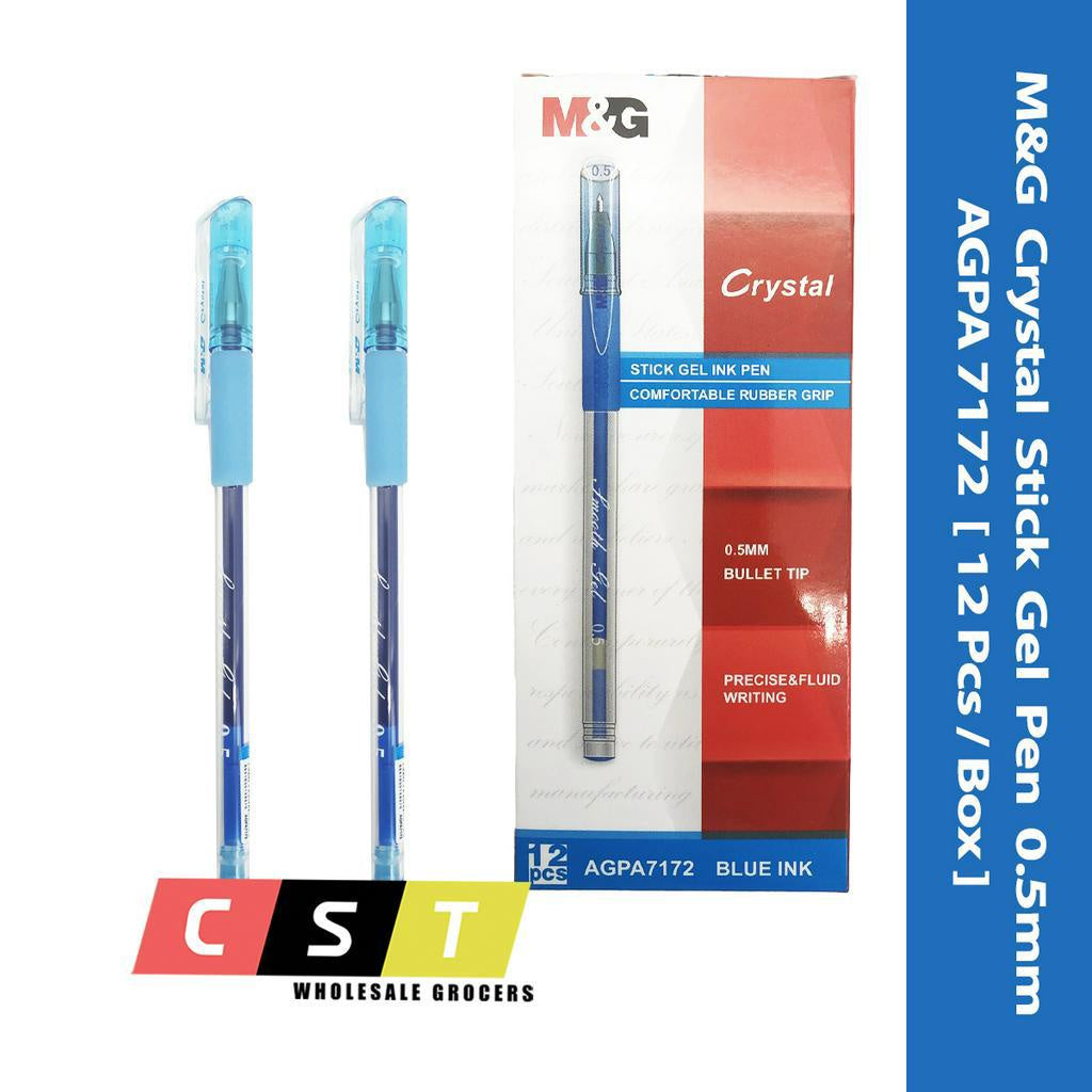 M&G Chenguang Crystal Stick Gel Pen 0.5mm - No: AGPA7172