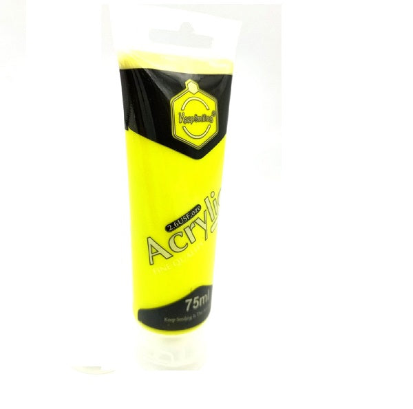 أنبوب طلاء أكريليك "حافظ على ابتسامتك" 75 مل - أصفر باهت - رقم: 330 