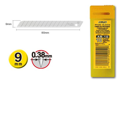 OLFA® 9mm Silver Snap-Off Blades