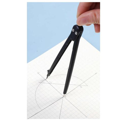 بوصلة معدنية فاخرة من إم آند جي تشنغوانغ، لون أسود مطفي نقي - رقم: ACS90884