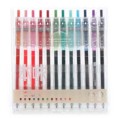 M&G Pack of Chenguang Color Pen 0.5mm. 12 Colors - No:AGPH5610