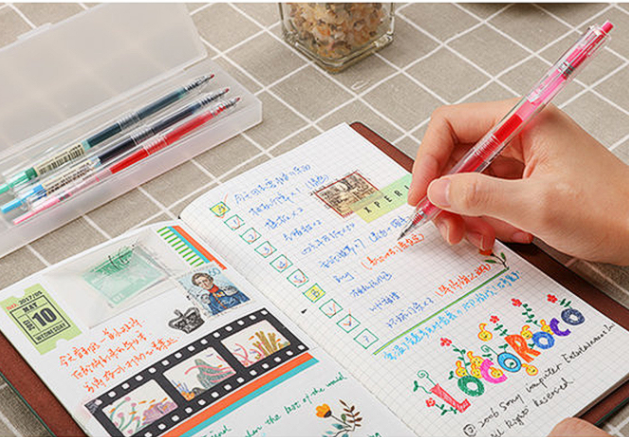 M&G Pack of Chenguang Color Pen 0.5mm. 12 Colors - No:AGPH5610