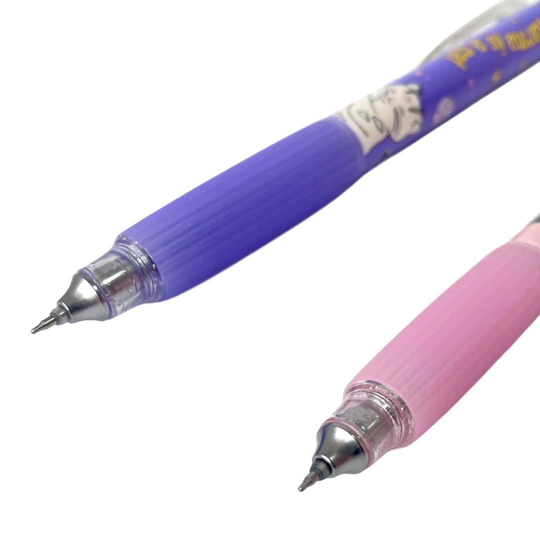 M&G Chenguang Cat Gel Pen 0.5mm Blue Ink – Cute Cat Design, Smooth Writing Gel Pen for School, Office & Daily Use - 1pcs - No:  AGPK2674