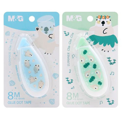 M&G Chenguang Summer Cha-Cha-Cha Adhesive Tape, 8m X 8.4mm - 1pcs - No:AJD74772