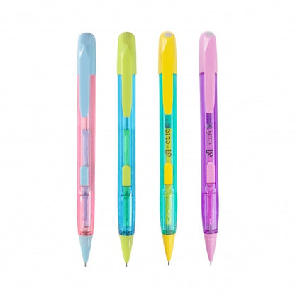M&G Chenguang Ji-Click Mechanical Pencil 0.7mm – Side Click Retractable Pencil with Top Eraser - 1pcs - No:AMPUA572