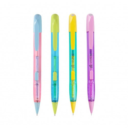 M&G Chenguang Ji-Click Mechanical Pencil 0.7mm – Side Click Retractable Pencil with Top Eraser - 1pcs - No:AMPUA572