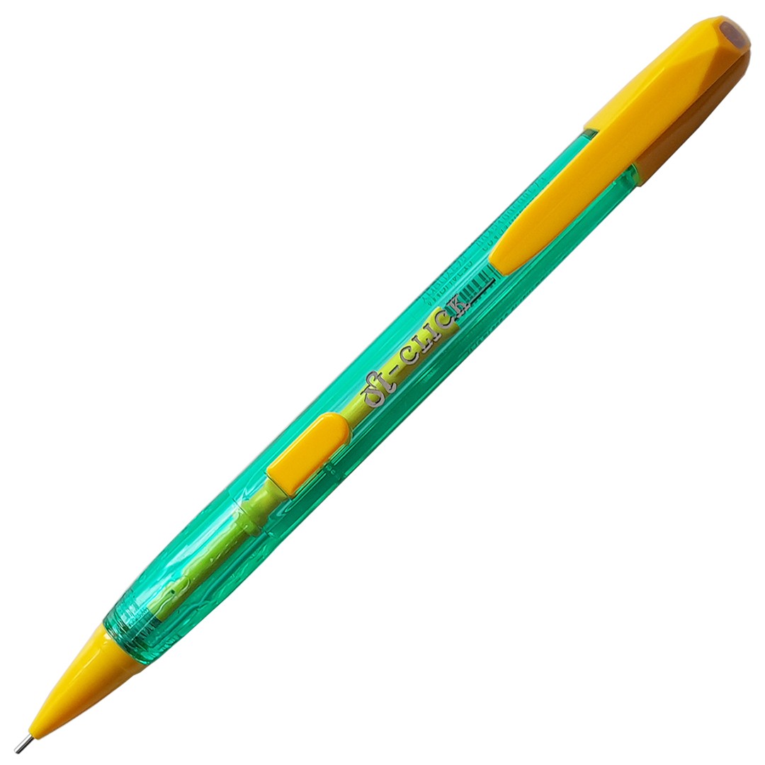 M&G Chenguang Ji-Click Mechanical Pencil 0.7mm – Side Click Retractable Pencil with Top Eraser - 1pcs - No:AMPUA572