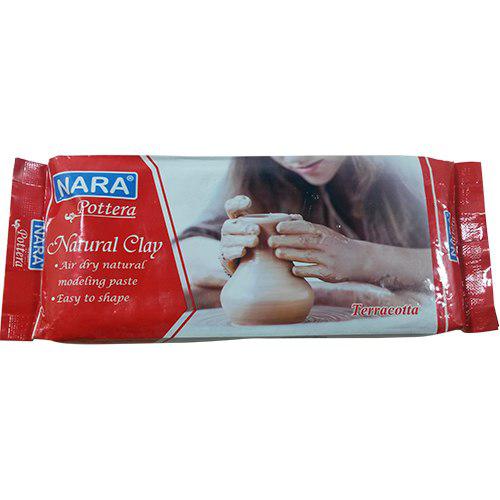 NARA Natural Terracotta Clay- No:NAT-500T-500gm