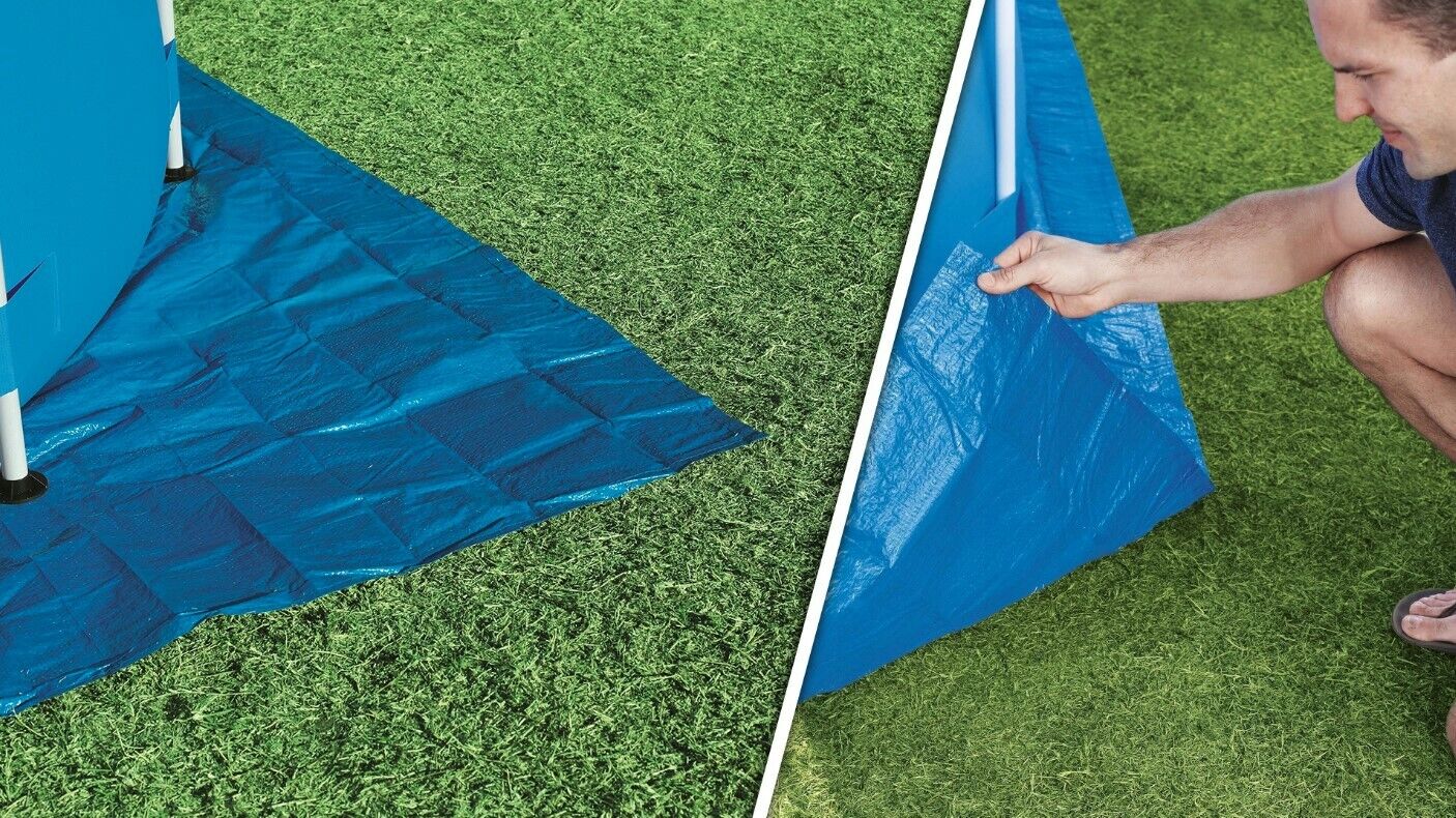 Bestway Ground Cloth Swimming Pool Floor Protector - 3.96m x 3.96m - No:58002