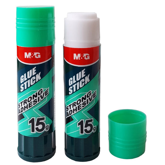 M&G Chenguang Glue Stick 15g – Strong Adhesive, Smooth Application, Washable, Non-Toxic Glue for Paper, Cardboard & School Projects - 1pcs - No: ASG971H4