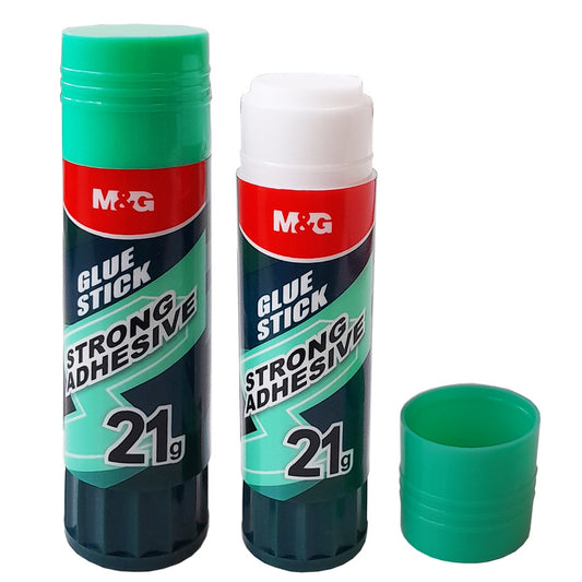 M&G Chenguang Glue Stick 21g – Strong Adhesive, Smooth Application, Washable, Non-Toxic Glue for Paper, Cardboard & School Projects - 1pcs - No: ASG971H5
