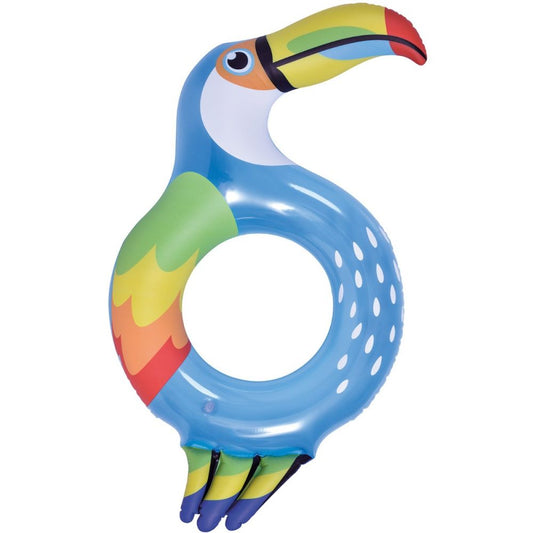 Jilong Inflatable ring for swimming "Tropical bird 110x60 cm - No:35008