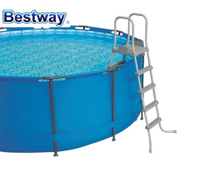 Bestway 1.32m Safety Pool Ladder Swimming Pool Stairs - No:58337