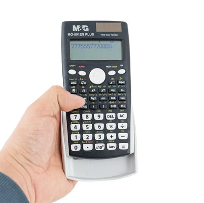 M&G Chenguang 12 Digits Electronic Scientific Calculator 417 Functions - No:ADG981D7