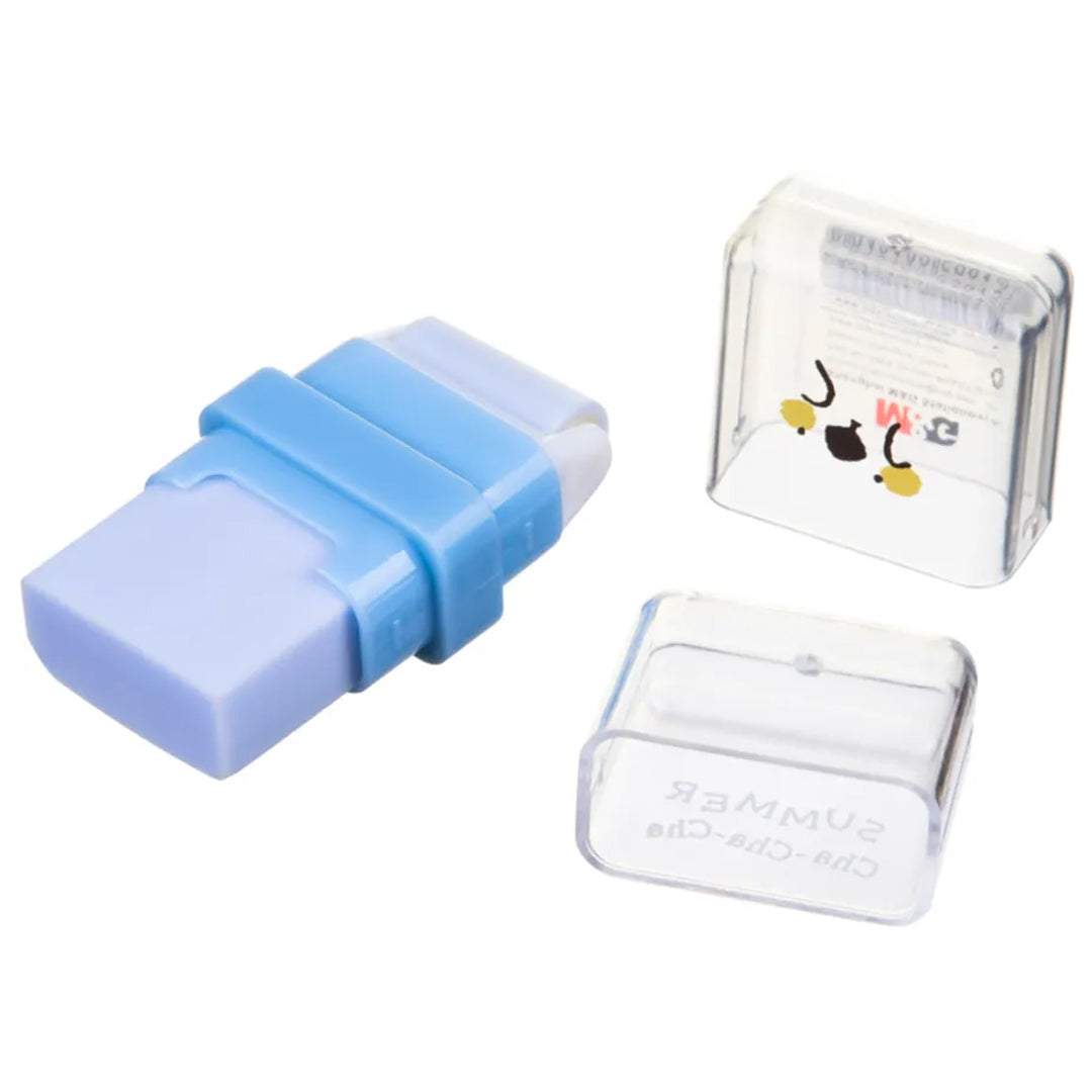 M&G Chenguang Summer Cha-Cha-Cha Eraser for Pencil with Roller - 1pcs - No:AXP963KM