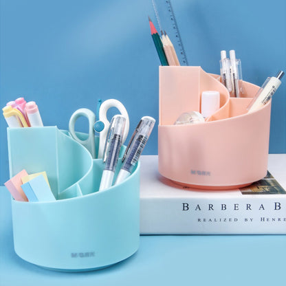 M&G Pen holder, 4 slots, 360 degree rotation, size 33 x 12.5 cm - No:ABT98496