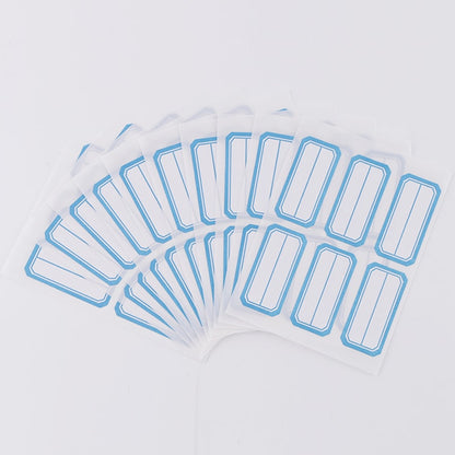 M&G Chenguang Self-Adhesive File Index Labels – Writable Classification Stickers, 6 Sheets (60 Labels) - No: YT-10
