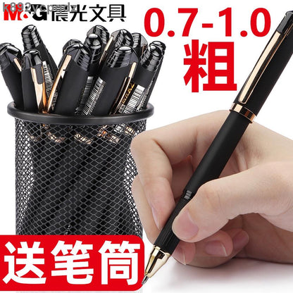 M&G Chenguang Signature pen spot morning light neutral pen 1.0mm bold black - No:AGPA9804