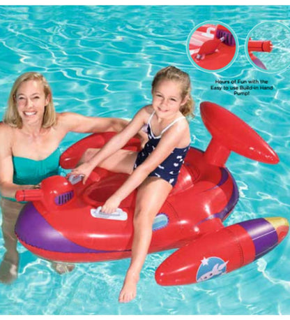 Bestway  Inflatable Swimming Water Gun Space Plane Sea Boat - No:41100