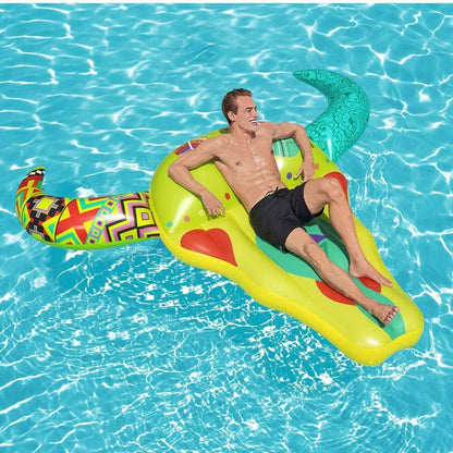 Bestway Bohemian Buffalo Inflatable Pool Float 2.57m x 2.39m