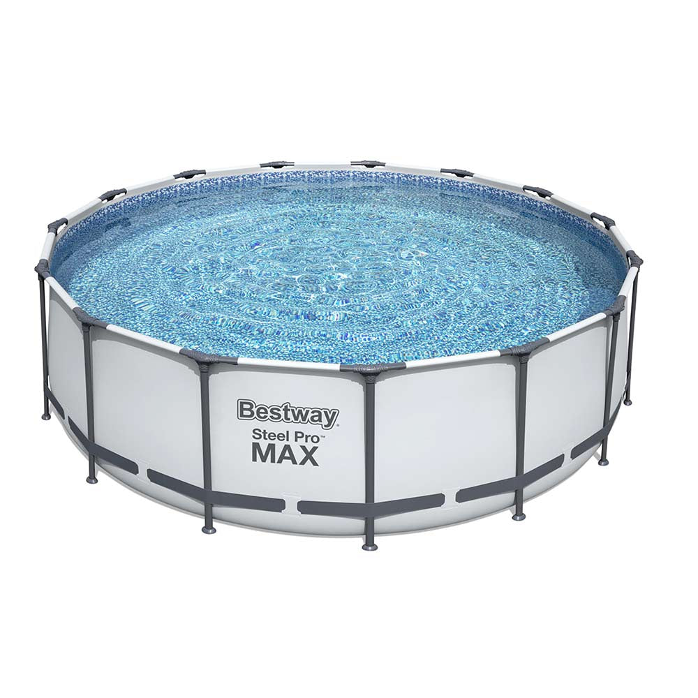 Bestway Above Ground Swimming Pool Round Steel Pro Max 457x122 Cm - No:56438