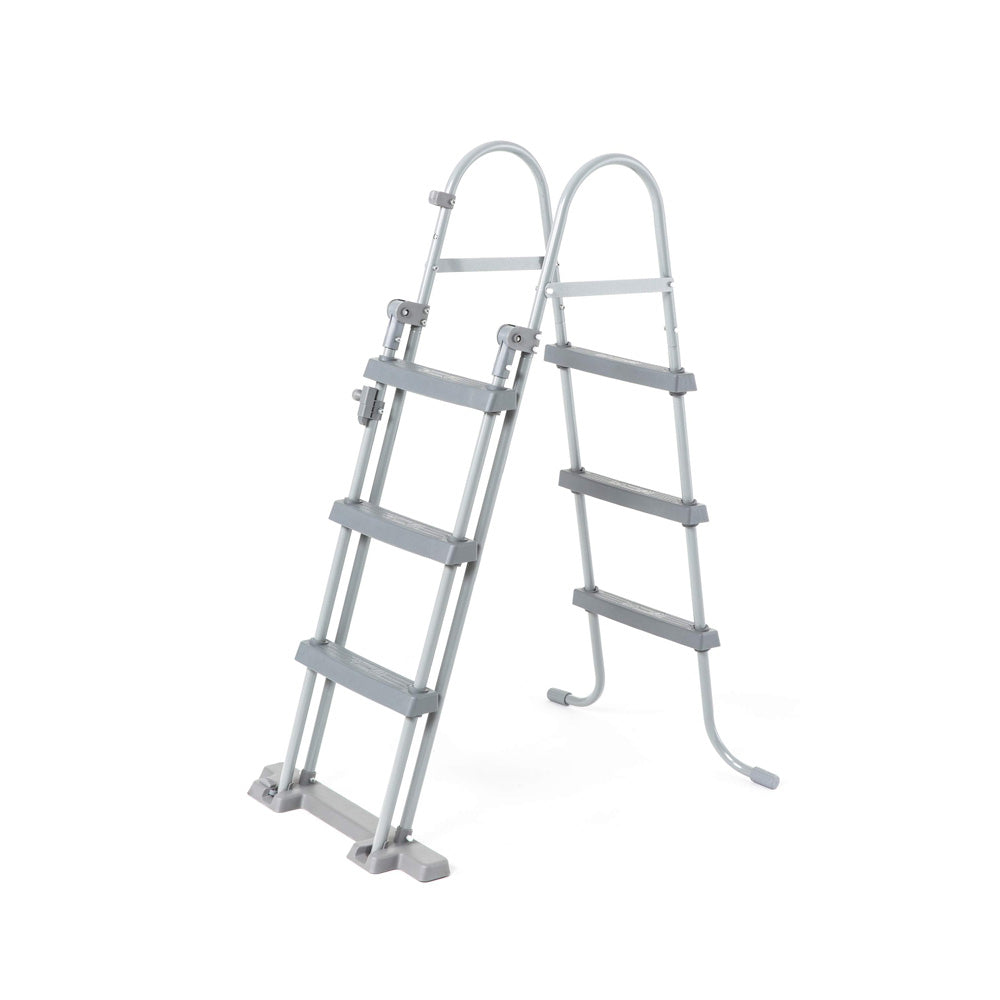 مسبح بيست واي باور ستيل دائري فوق الأرض مصنوع من الفولاذ، أبعاده 610 × 132 سم - رقم: 56883