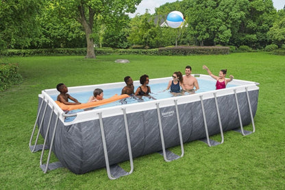 Bestway Metal frame swimming pool above ground Power Steel 5.49mx2.74mx1.22m - No:56998