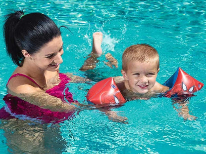 أربطة سباحة سبايدرمان من بيست واي، 23 سم × 15 سم - رقم: 98001