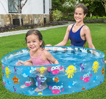 Bestway Fill'n'Fun Round Paddling Pool 122x25cm | 55028