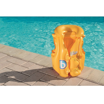 سترة سباحة للأطفال من بيست واي، مقاس 51 سم × 46 سم، المرحلة ب - رقم: 32034