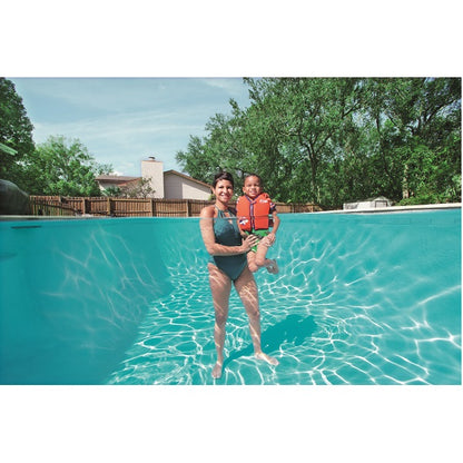 سترة سباحة للأولاد والبنات من بيست واي سويم سيف بأكمام، رقم المنتج: 32147