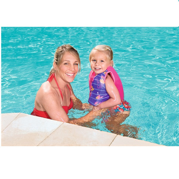 جاكيت سباحة للأولاد والبنات من بيست واي سويم سيف (مقاس متوسط/كبير) رقم: 32177