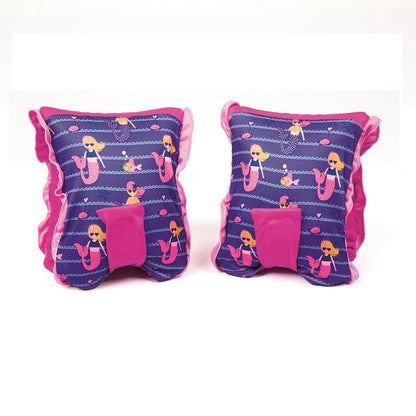 عوامات ذراع قماشية آمنة للسباحة للبنات من بيست واي (مقاس متوسط/كبير) رقم: 32183 