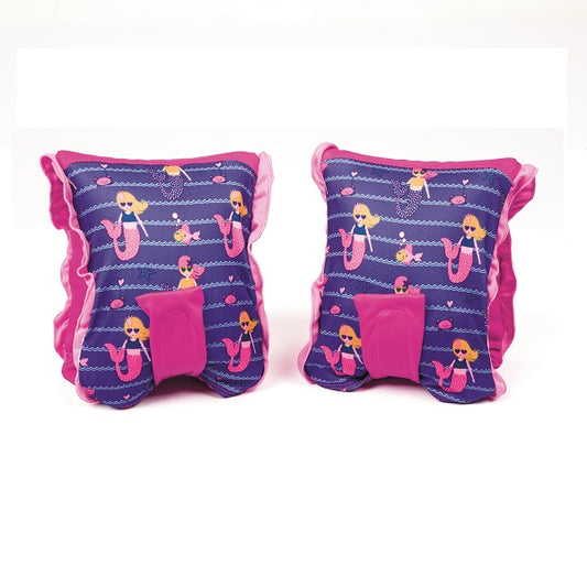 عوامات ذراع قماشية آمنة للسباحة للبنات من بيست واي (مقاس متوسط/كبير) رقم: 32183 