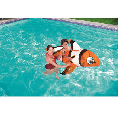 لعبة ركوب سمكة المهرج من بيست واي، 1.57 متر × 94 سم