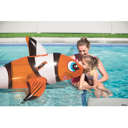 لعبة ركوب سمكة المهرج من بيست واي، 1.57 متر × 94 سم