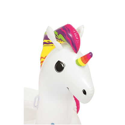 لعبة يونيكورن قابلة للنفخ من بيست واي، مقاس 224 × 164 سم - رقم: 41113