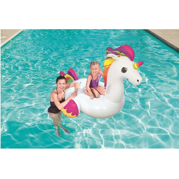 يونيكورن قابل للنفخ من بيست واي، 150 × 117 سم، رقم: 41114