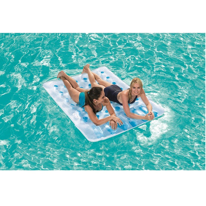 Bestway H2ogo! double beach bed inflatable pool float 193 x 142cm - No:43055