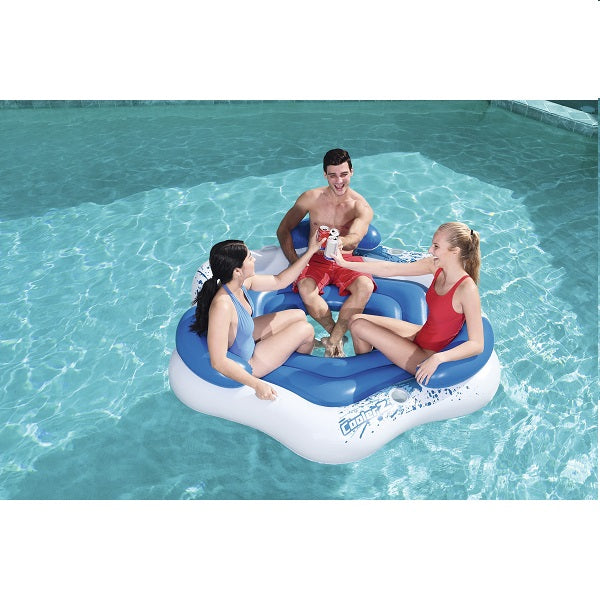 Bestway CoolerZ X3 Inflatable Island 3-Person 1.91m x 1.78m - No:43111
