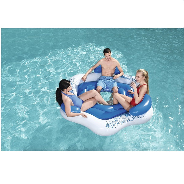 Bestway CoolerZ X3 Inflatable Island 3-Person 1.91m x 1.78m - No:43111