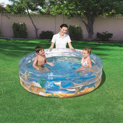 Bestway Transparent Sea Life Pool 1.50m x H53cm