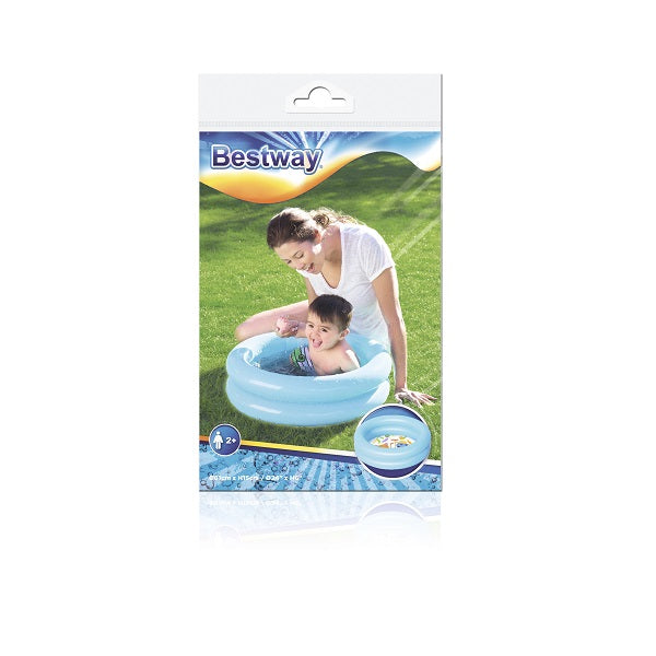 Bestway Round 2-Ring Kiddie Pool 61cm x H15cm -  No: 51061