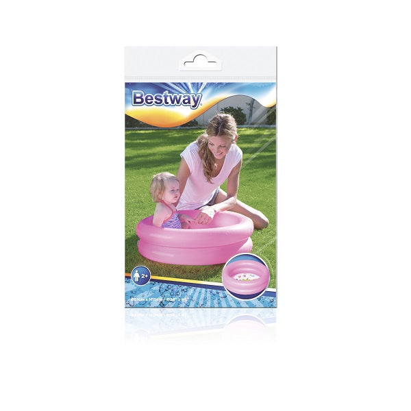 Bestway Round 2-Ring Kiddie Pool 61cm x H15cm -  No: 51061