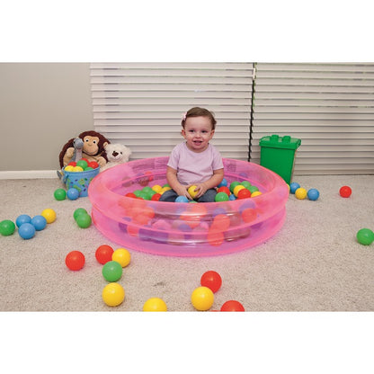 Bestway Up, In & Over 2-Ring Ball Pit Play Pool 91cm x H20cm