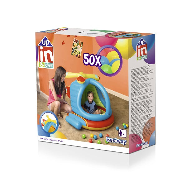 Bestway Up, In & Over Helicopter Ball Pit 1.40m x 1.27m x 89cm