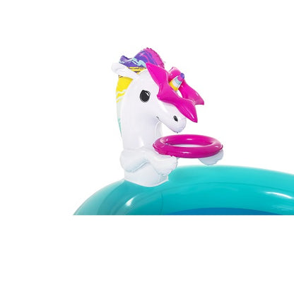 Bestway Magical Unicorn Carriage Play Center 2.74m x 1.98m x 1.37m