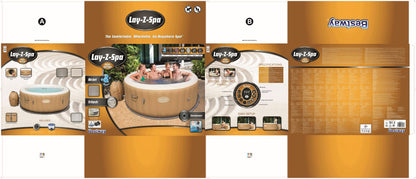 Bestway Lay-Z-Spa Palm Springs AirJet 1.96m x 71cm