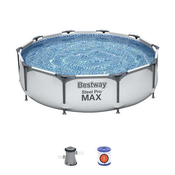 Bestway Steel Pro MAX Pool Set 3.05m x 76cm  With Filter pump - No:56408